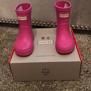 Kids hunter boots